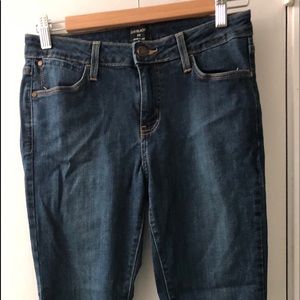 Dark blue stretch denim “Justblack” jeans